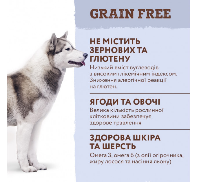 Беззерновой сухой корм Optimeal с уткой и овощами для взрослых собак всех пород 10кг