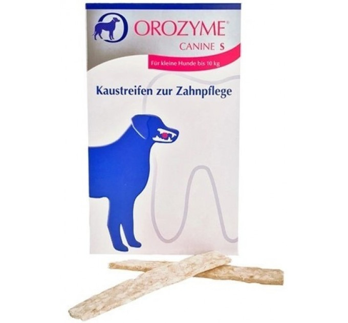 Orozyme (Орозим) Жевательные полоски для гигиены полости рта для собак (S - для мелких пород)