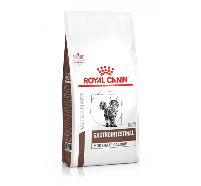 Royal Canin Gastro Intestinal Moderate Calorie Сухой корм при нарушениях пищеварения у кошек 0,4кг