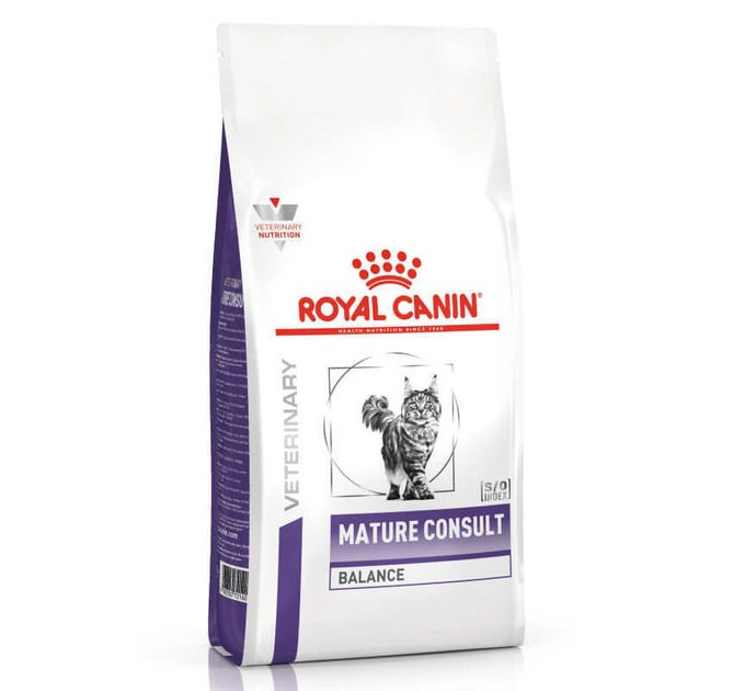 Royal Canin Mature Consult Balance Cat Сухой корм для кошек старше 7 лет, склонных к набору веса 1,5кг