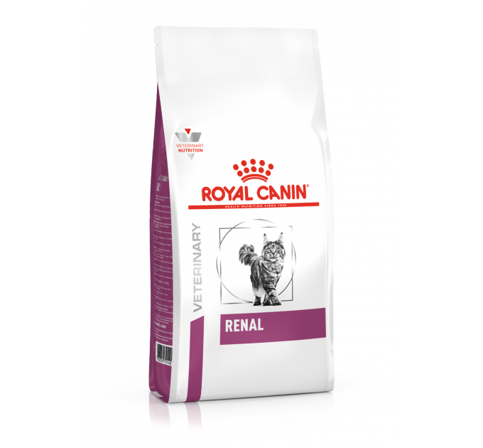 Royal Canin Renal Сухой корм при почечной недостаточности у кошек 4кг