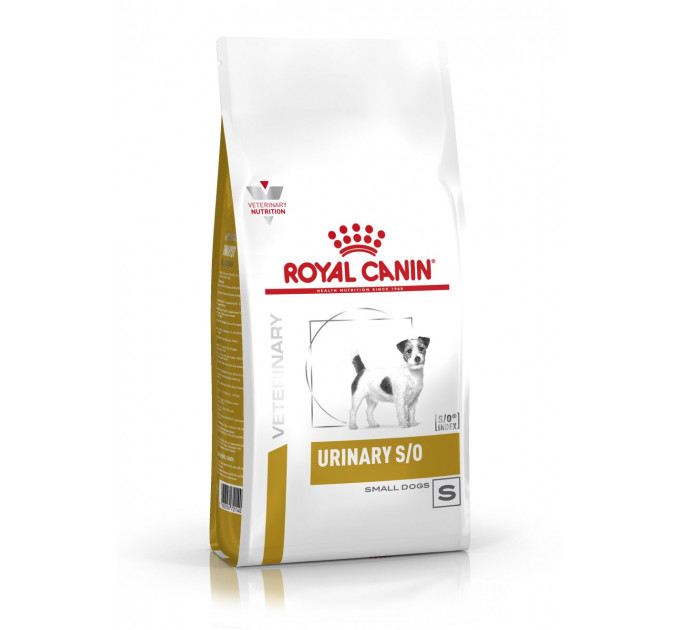 Royal Canin Urinary S/O Сухой корм при мочекаменной болезни у собак мелких пород 1,5кг