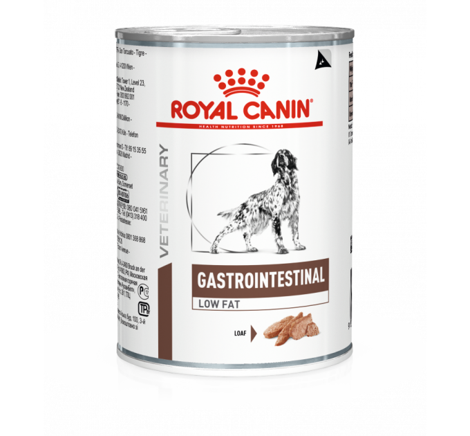 Паштет Royal Canin Gastro Intestinal Low Fat при нарушениях пищеварения у собак 420г