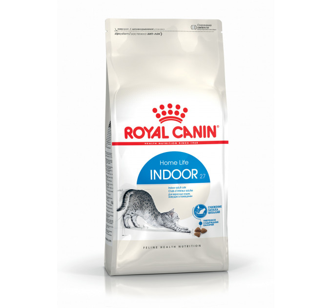 Royal Canin Indoor Сухой корм для кошек постоянно живущих в помещении 2кг