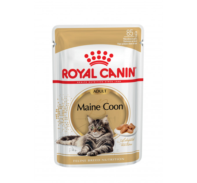 Паучи Royal Canin Maine Coon Adult для мейн-кунов 85г