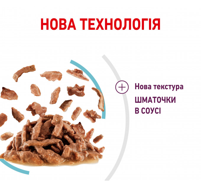 Паучі Royal Canin Sensory Feel Gravy для вибагливих котів, шматочки в соусі 85г