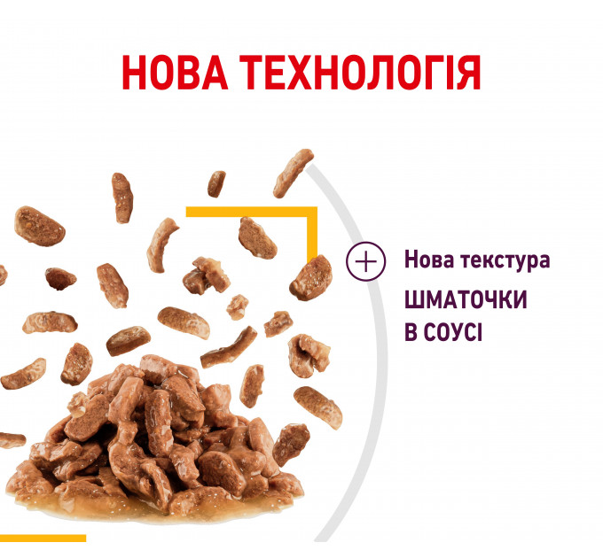 Паучі Royal Canin Sensory Smell Gravy для котів вибагливих до аромату, шматочки в соусі 85г