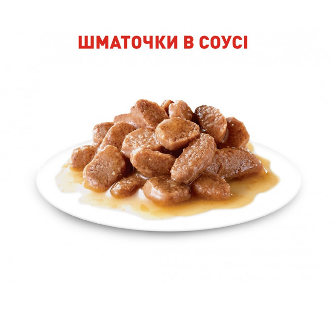 Паучи Royal Canin Instinctive Sauce для кошек, кусочки в соусе 85г