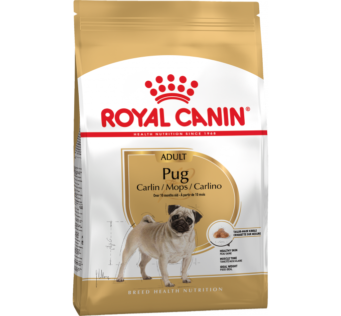 Royal Canin Pug Adult Сухой корм для мопса 1,5кг