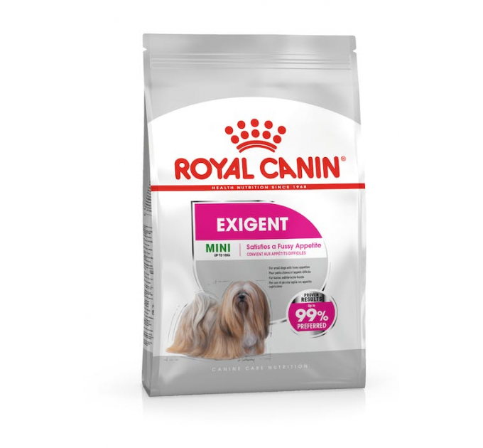 Royal Canin Mini Exigent Сухой корм для привередливых взрослых собак мелких пород 3 кг