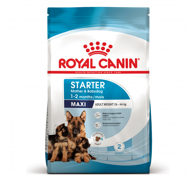 Royal Canin Maxi Starter Сухий корм для цуценят та годуючих собак великих порід 4 кг