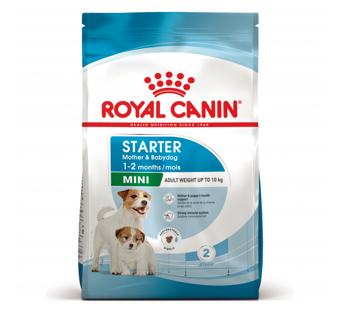 Royal Canin Mini Starter Сухий корм для цуценят та годуючих собак малих порід 1 кг