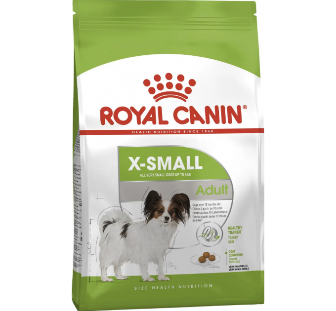 Royal Canin X-Small Adult Сухой корм для взрослых собак миниатюрных пород 1,5 кг