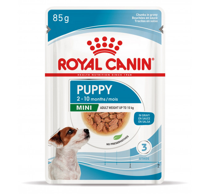 Паучи Royal Canin Mini Puppy для щенков мелких пород 85г