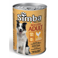 SIMBA DOG WET консерва для собак з куркою та індичкою 415г
