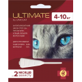 Ultimate Краплі для котів 4-10кг проти бліх, кліщів, вошей та власоїдів